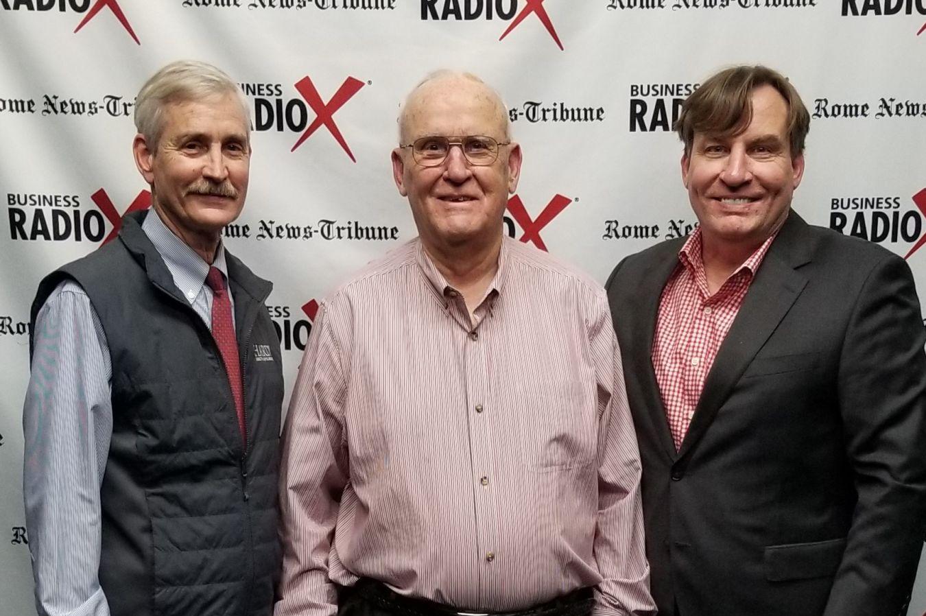 Roger Manis of the Manis Business Center and Jimmy Byars of Hardy Realty